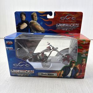 American Chopper The Series Orange County Choppers Black Widow Die-Cast 1:18
